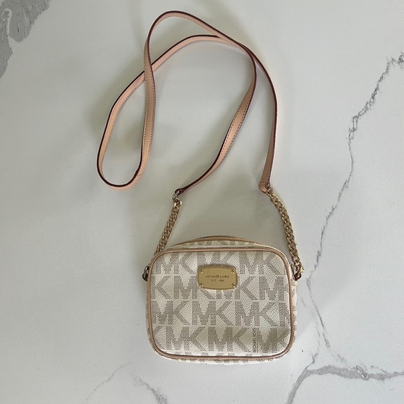 Michael Kors Bags Michael Kors Vanilla Crossbody Poshmark